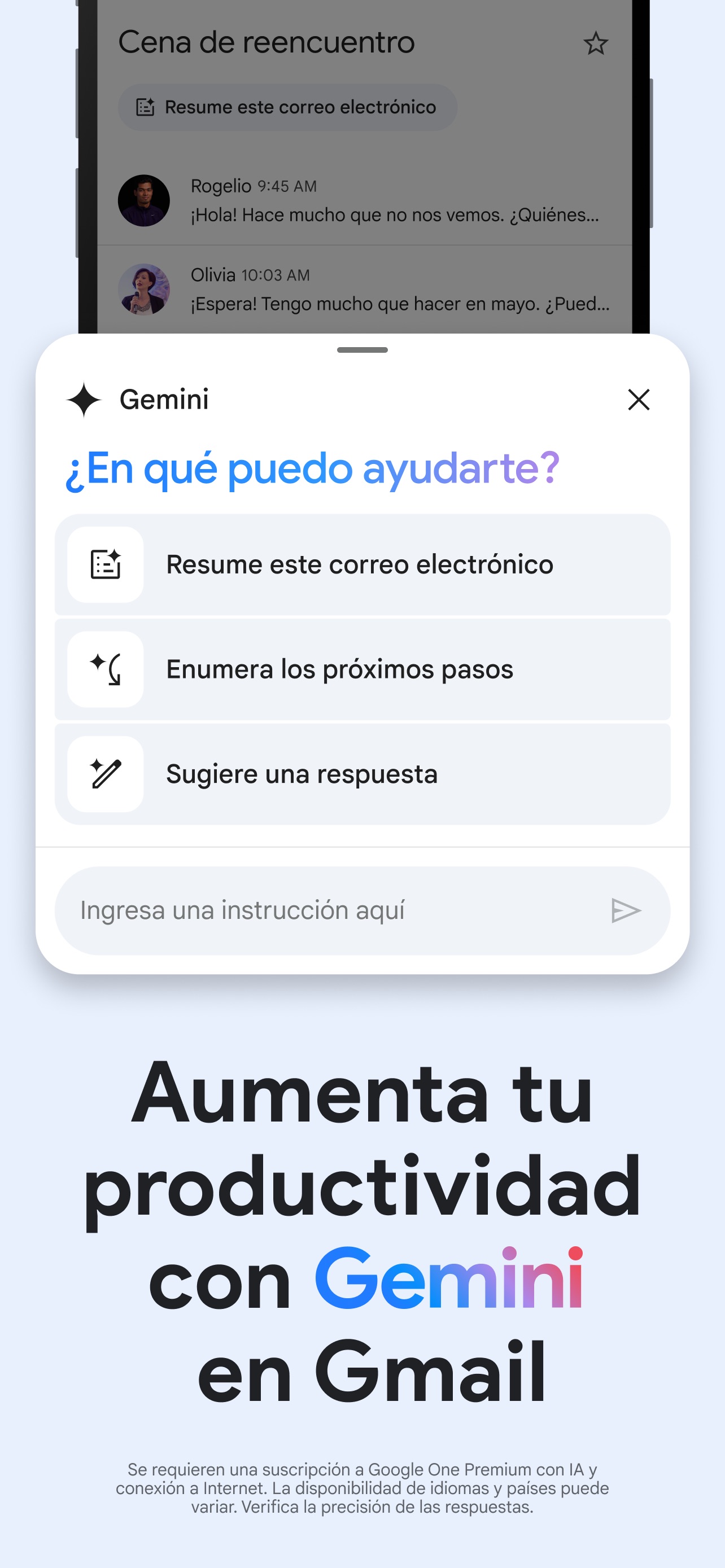 Captura de pantalla de El correo electr. de Google: Análisis Completo de la App