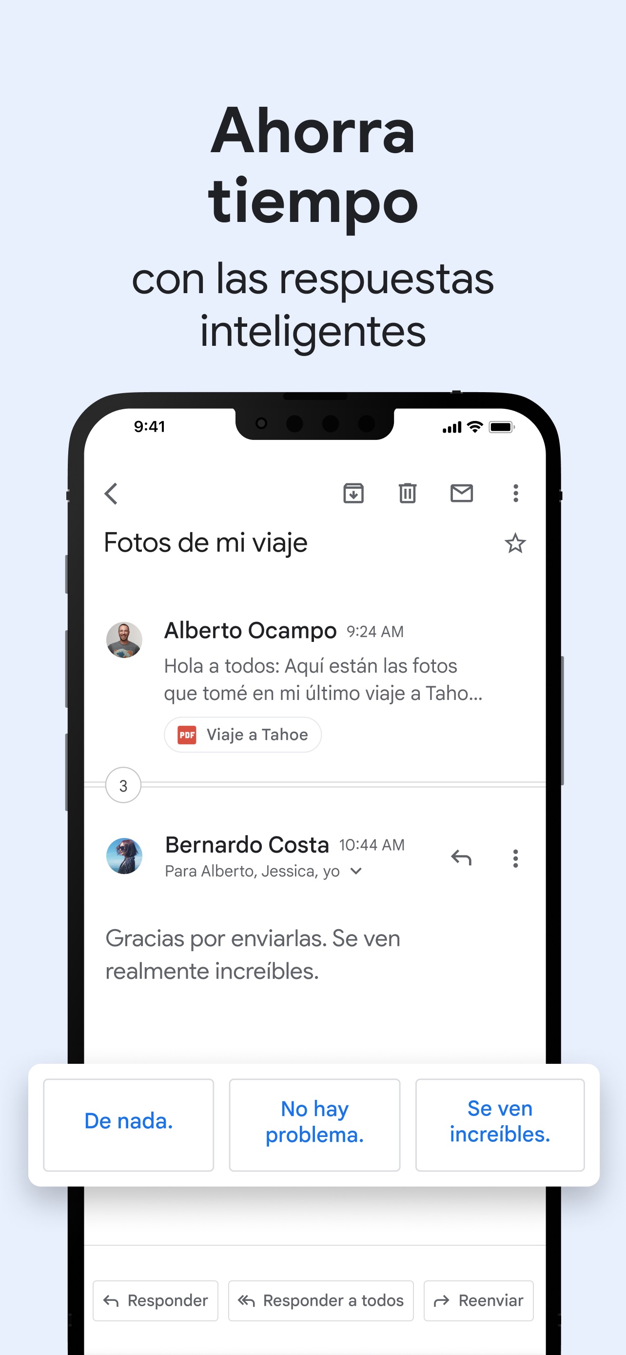 Captura de pantalla de El correo electr. de Google: Análisis Completo de la App